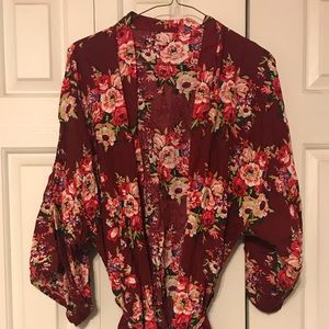 Floral Bridesmaid Robe